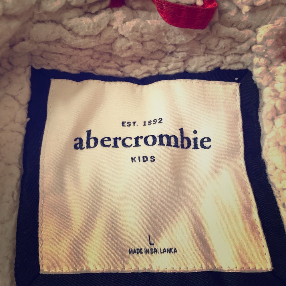 Abercrombie kids heavy jacket
